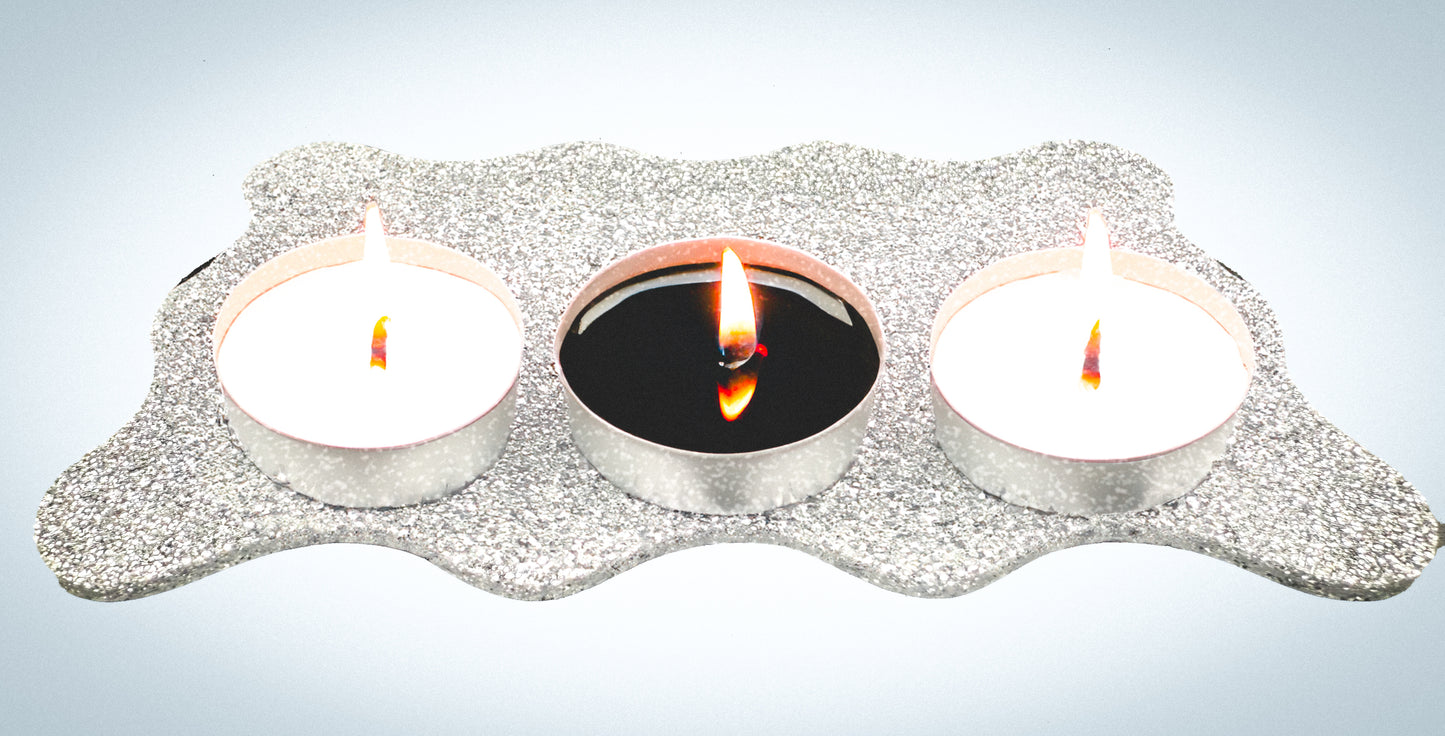 Large Wavy Acrylic Coasters