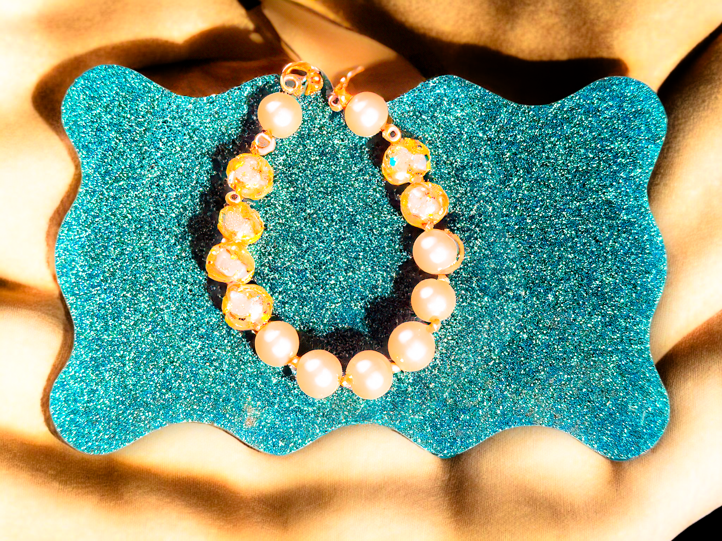 Wavy Acrylic Coasters