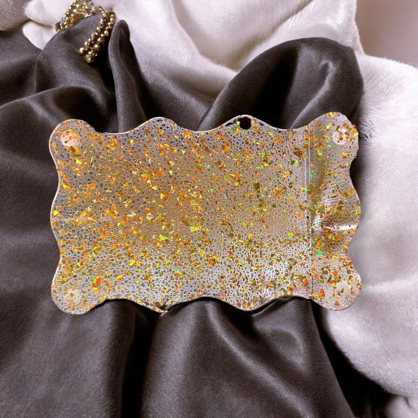 Wavy Acrylic Coasters