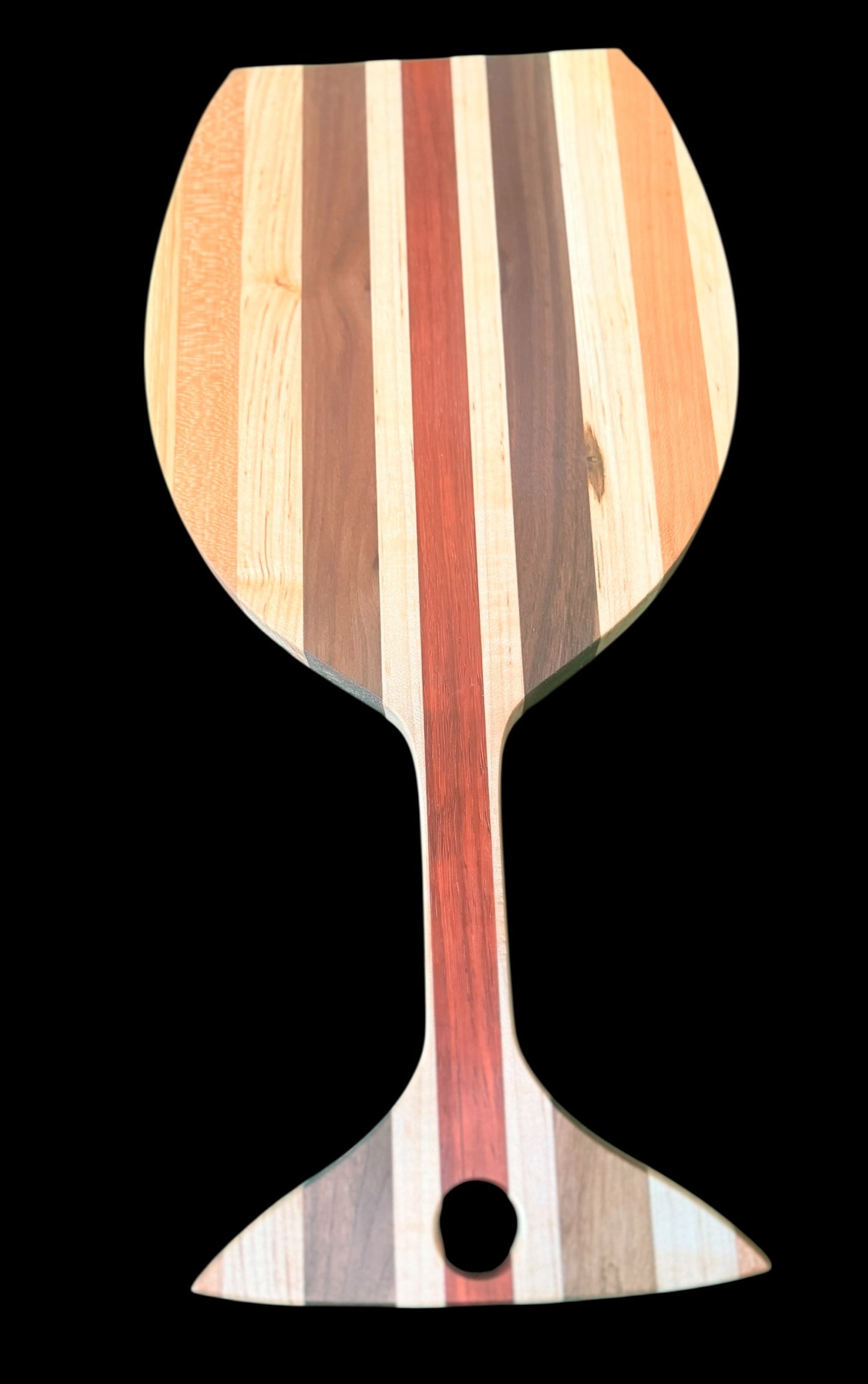 Wine-glass Shaped Charcuterie Board